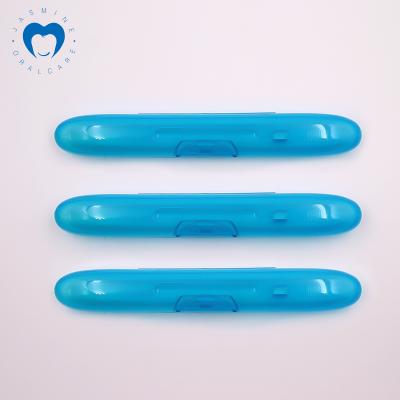 China Stocked Customized Transparent Color Toothbrush Holder for sale