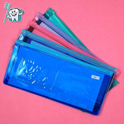 China Newest Disposable Custom Printed Plastic Zipper Pouch PVC Vinyl Zipper Bag for sale