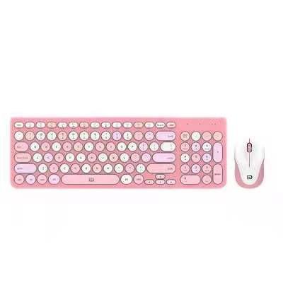 China FD iK6630m 2.4g Ultra Thin Slim Ergonomic Wireless Keyboard and Mouse Combo USB for sale