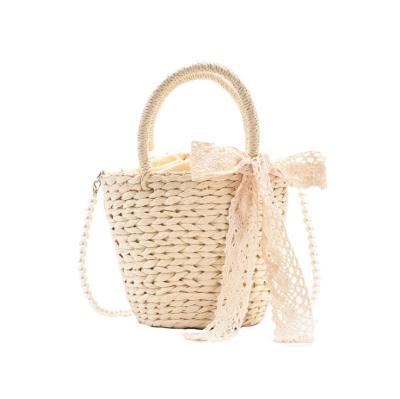 China Sling Bag Bohemian Cross - Straw Women Summer Beach Bag Unique Custom Charm Macrame Game Handbag ECO Beach Beach Bag Kids Casual Body Cooler for sale