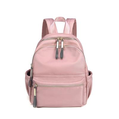 China Girls Business Travel Backpack Waterproof Custom Leather Women Designed PU Leather Backpack for sale