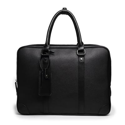 China Factory Fashion Men's European Designer Waterproof Fashion High Quality Handbag Leather Male Laptop Bag Male Tote Bags for sale