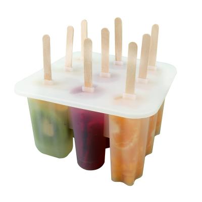 China Large mini geladeira de silicone de furos bandejas de sorvete de personalizado 9 de logotipo de gelo maker design de longo exclusivo viable for sale