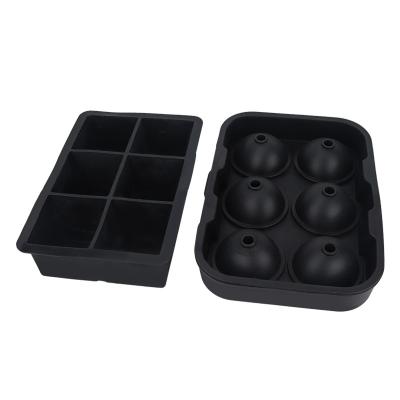 China Excellent viable walmart quality finely processed large silicon cube ice tray silicone mold combo set for sale