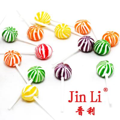 China 22g Natural Fruit Lollipop Sweet Candy for sale