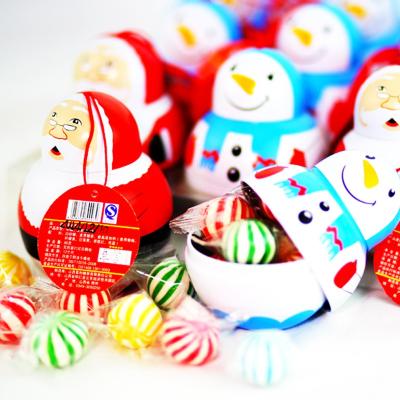 China Natural Christmas Santa Claus hard sweet candy for sale