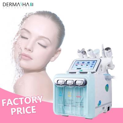 China Newest Facial Exfoliators Beauty Device Hydra 6in1 Hydraulic Beauty Machine H202 Deep Cleansing Facial Machine for sale