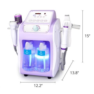 China New Style Exfoliators 6 in 1 Hydra Oxygen Facial Lifting Facial Massagers Professional Facial Clean Skin Rejuvenation Machine for sale