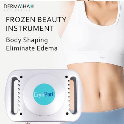 China Newest Portable Weight Loss Cool Freeze Sculpting Mini Cryo Machine Fat Freezing Belt Slimming Machine for sale