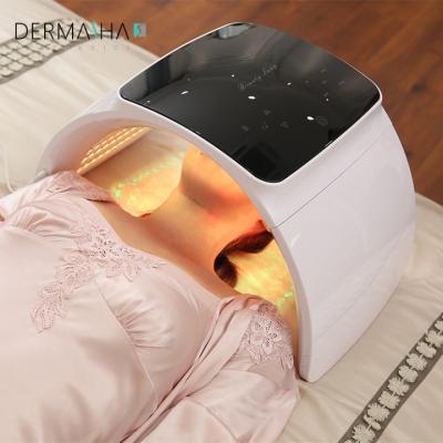 China Skin Tightening Far Moisture Facial Beauty Pdt Led Photodynamic Beauty Face Mask Machine for sale