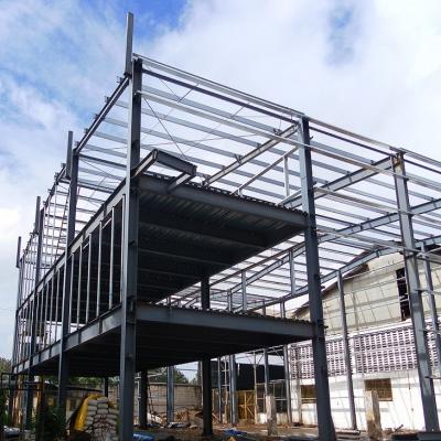 China Parking Lot 1000sq.m Prefab Steel Structure Storage Warehouse Building Plans for sale