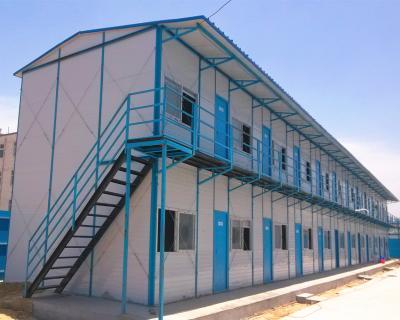 China Economic Prefab Parking Lot Steel Structure Prefab Houses For Workers Living for sale