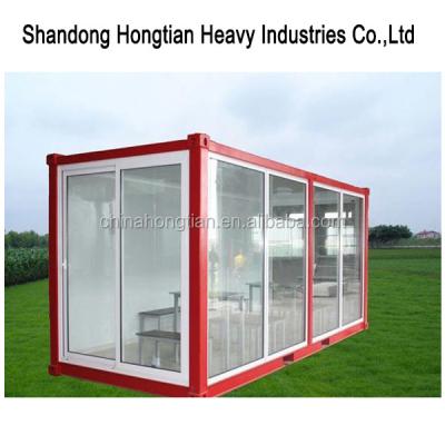 China Parking Lot Prefab Container Homes For Sale Ticket /sentry/lobby box for sale