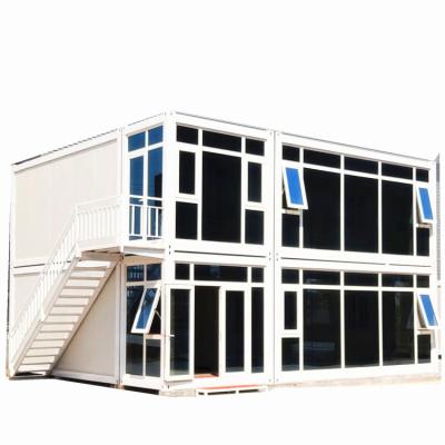 China Prefab Green Home Parking Lot Container House Modern Designed for sale