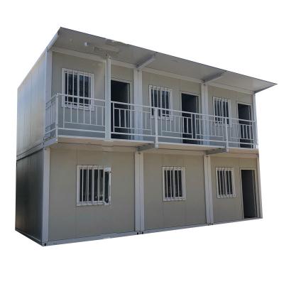 China Two Storey Parking Container House For Construction Site Office for sale