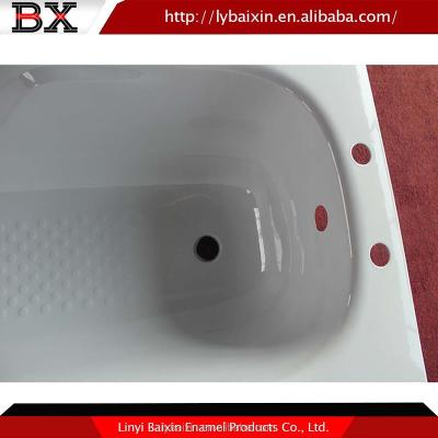 China Top Selling Soaking Cheapest Antique Galvanized Steel Bathtubs, Enamel Antique Galvanized Steel Bathtubs, Porcelain Steel Bath for sale