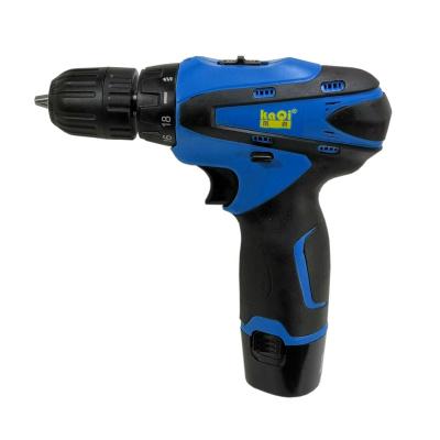 China Hot sales product KaQi-81201 battery cordless drill KaQi-81201 general-purpose lithium DC12V rechargeable drill cordless drill with CE&CB certification for sale