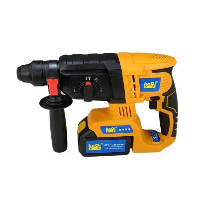 China Kaqi-721026 KQ-721026 Cordless Rotary Hammer Drill 21V 26mm Brushless Wall Drilling Rig for sale