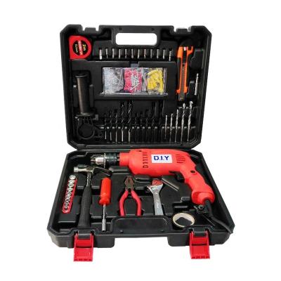 China Household Tools KaQi Model.TS-1920 Vietnam Hot Sells 13mm Impact Drill Tool Kit Combination Household Durable Full Working Tool Kit for sale