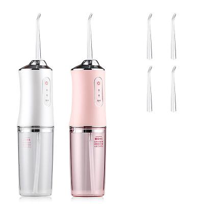 China Teeth Cleaning Long Battery Life Waterproof IPX8 Water Flosser Protable Oral Familiy for sale