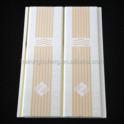 China HF-022 Vinyl Grid 59.5cm PVC Ceiling Panels PVC 3D Interior Wall Panel Artistic Faux Glossy Decorative PVC Panels for sale