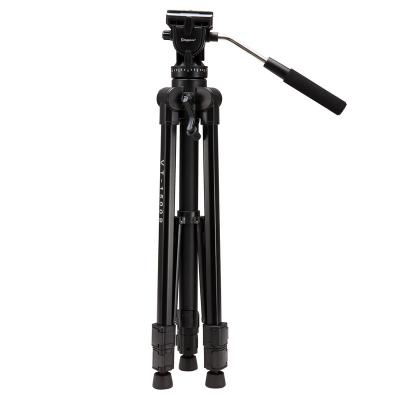 China Video Camera Entry Level VT-1500 Professional Lightweight Video Tripod For Camcorder Photography for sale