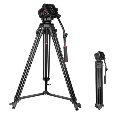 China New Design Kingjoy Aluminum Heavy Duty Digital Camera Video Camera Liquid Head Tripod For Camera for sale