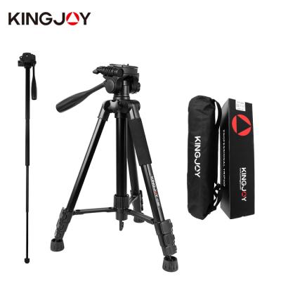 China KIONGJOY PORTABLE Adjustable Affordable Best Brand Camera Tripod Professional Lightweight Stand For DSLR for sale