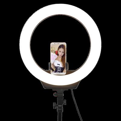 China LED Selfie Ring Lights 38W 3200-6500K PORTABLE Ring Light With Tripod LED Studio Photography Photo Makeup Sufficiency for sale