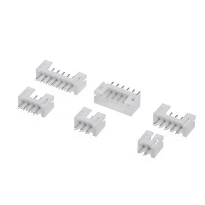 China PCB High quality PH2.0mm pitch socket 2/3/4/5/6-16P needle seat copper straight needle white connector seat for sale