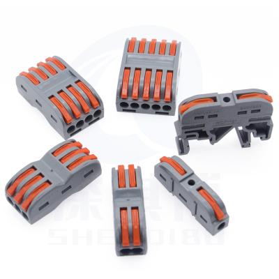 China Connect the wires Compact Splicing Wire Connectors Lever Wire Nuts Fast Connection Terminal Suitable for Multiple Types of Wires for sale