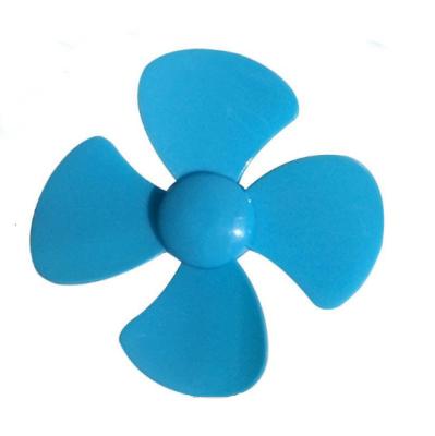 China Plastic + Four-Bladed Propeller 80mm Blue Educational Toy Plastic Propeller Fan Accessories 60mm DIY Metal Toys Airplane Model for sale