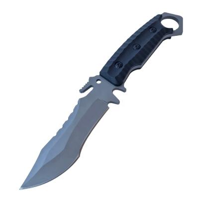 China Soft Sun Matte Blade Warrior Combat Knife Handle for sale