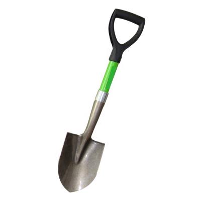 China Mini Garden Shovel Kids Round And Square Head Carbon Steel Digging Shovels for sale