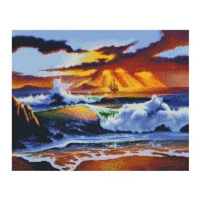 China New 5d diamond painting sunset landscape diy diamond painting high quality classical/postmodern high quality cost-effective for sale