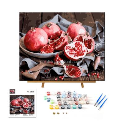 China Paintido Abstract Painting By Numbers Diy Paint Adults New Painters Kit On Canvas For Beginners By Number Gift Package for sale