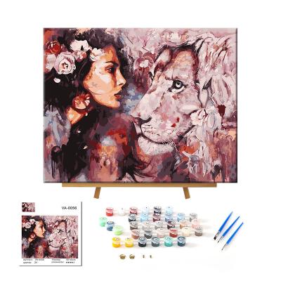 China New Amazing Abstract Design 3d Diamond Painting Adhesive Wall Art 3d Wall Painting Oil Print Painting On Canvas For Living Room for sale