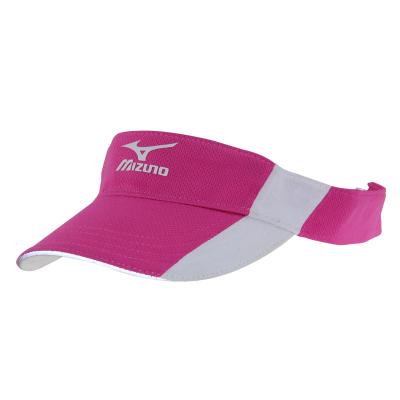 China Reflective Logo Sun Visor Caps Polymesh Sports Sun Visor Hat Breathable for sale