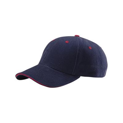 China 6 Panel Cotton Constructed Baseball Caps, Low Profile Adjustable Men And Women Caps for sale