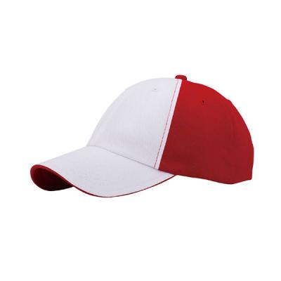 China Capuchones de béisbol de 2 tonos y 6 paneles, de perfil bajo, ajustables para hombres y mujeres en venta