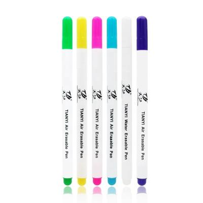 China Air Water Erasable Auto Vanish Erasable Marker Pen for Temporary Writing on Fabric Metal Leather Paper for sale