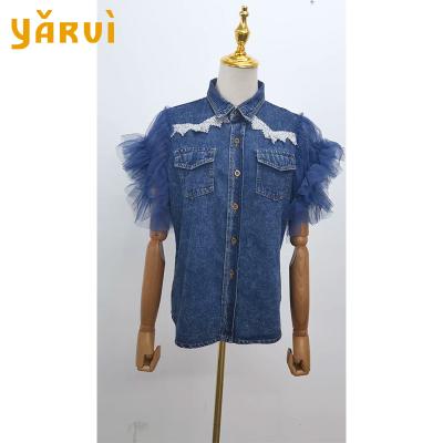 China Viable Sale Like Hot Cakes Women's Cowboy Vest Ladies Spring Slim Shorts Invest Denim Fabric Motorcycle Jacket for sale