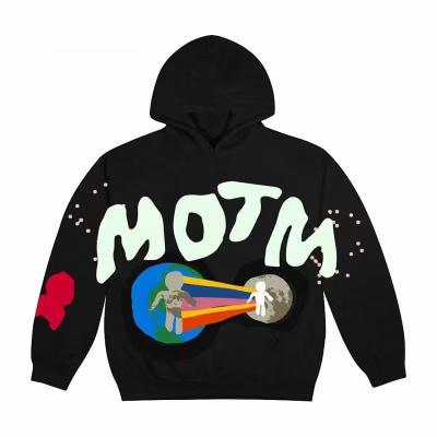 China Anti-Wrinkle Wholesale Manufacturers Puff Print Plus Size Streetwear Men's Unisex Hoody Hoodie Set for sale