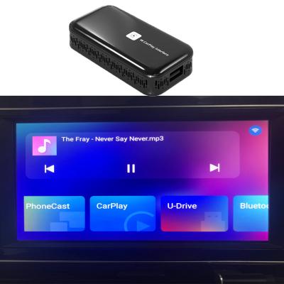 China New China-chic wireless carplay interface for original OEM car radio cable update to support wireless carplay screen mirroring USB play for sale