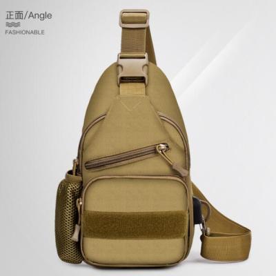 China camping & Raising Canvas Military And Tactical Chest Bag Camouflage Outdoor Crossbag Bag for sale