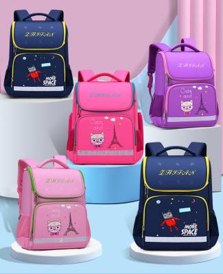 China Student Bags 2020 Newest Fashionable Kids School Backpack Large Capacity Students Nylon Waterproof Bags for sale