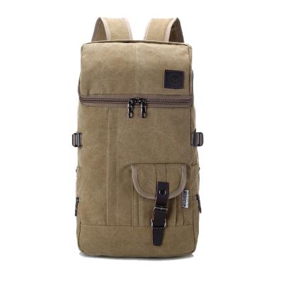 China High Quality Men Anti Theft Large Capacity Canvas Duffle Bag Backpack for sale