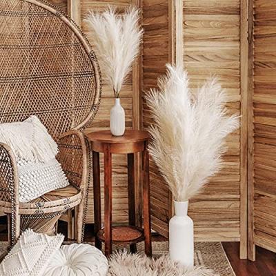 China 2021 Handmade Fake Pampas Grass Fake Amazon Grass Pampas Grass Artificial Pampas Grass 45cm For Decoration for sale