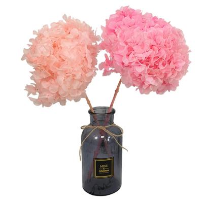 China Wedding Flower Arrangements Wedding Flower Arrangements China Supplier Cheap Wholesale Summer Flora Real Flowers Preserved Touch Preserved Flower Hydrangea for sale