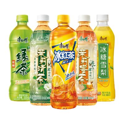 China Wholesale Tea Master Kong Green Tea Honey Jasmine Delicious Flavor Bottled Ice-Sugar Snow Pear Tea Drinks 500ml for sale